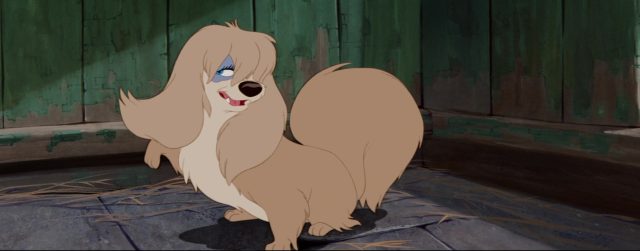 La Belle et le Clochard - Photos et affiches. 47 la belle et le clochard lady and the tramp peg peggy chien dog fourrière disney animation personnage character
