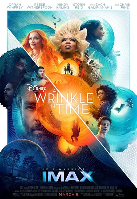 Affiche Poster raccourci temps wrinkle time imax disney