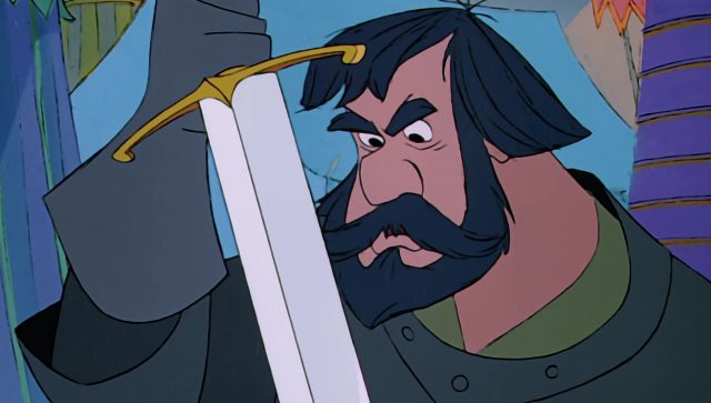 Le chevalier noir - Sire Bart - Personnage - Merlin l'enchanteur. 4 chevalier noir black bart disney animation merlin enchanteur sword stone personnage character
