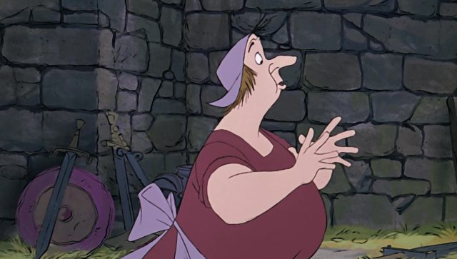 La cuisinière - Personnage - Merlin l'enchanteur. 4 cuisiniere Scullery maid disney animation merlin enchanteur sword stone personnage character