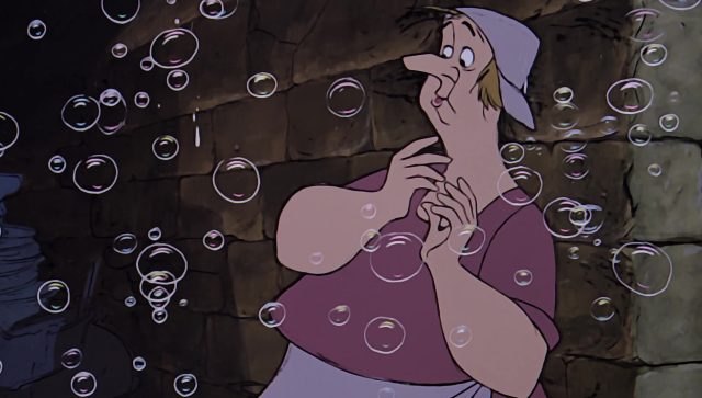 La cuisinière - Personnage - Merlin l'enchanteur. 1 cuisiniere Scullery maid disney animation merlin enchanteur sword stone personnage character