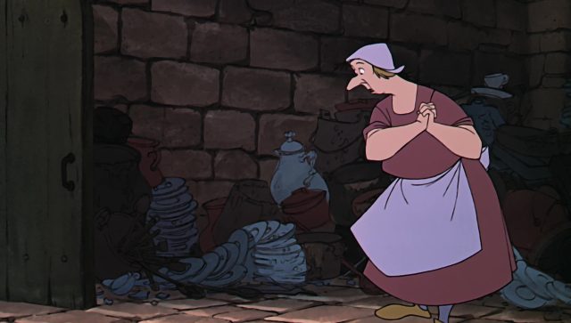 La cuisinière - Personnage - Merlin l'enchanteur. 2 cuisiniere Scullery maid disney animation merlin enchanteur sword stone personnage character