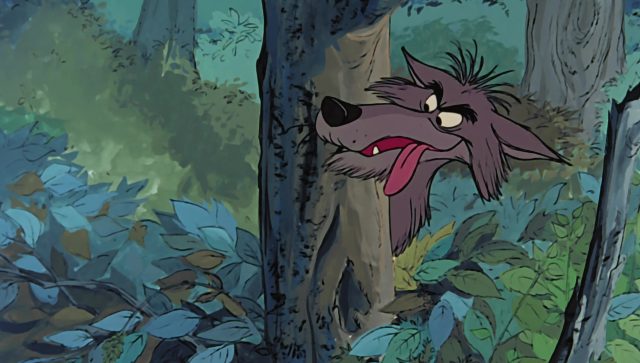 Le loup - Personnage - Merlin l'enchanteur. 4 loup wolf disney animation merlin enchanteur sword stone personnage character