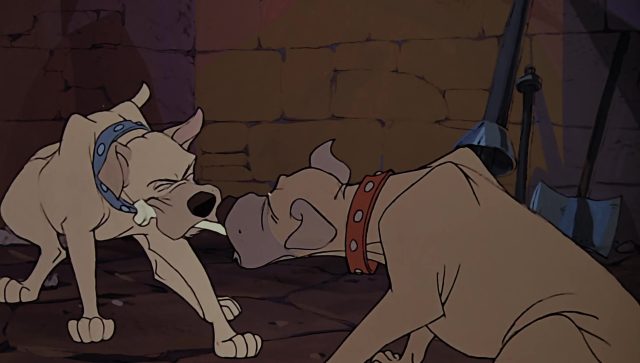 Tigre et Talbot - Personnage - Merlin l'enchanteur. 2 tigre tiger talbot chien dog disney animation merlin enchanteur sword stone personnage character