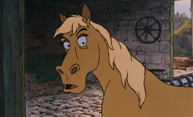 Frou-Frou - Personnage - Les Aristochats. 5 frou frou cheval horse personnage character aristochats aristocats disney animation