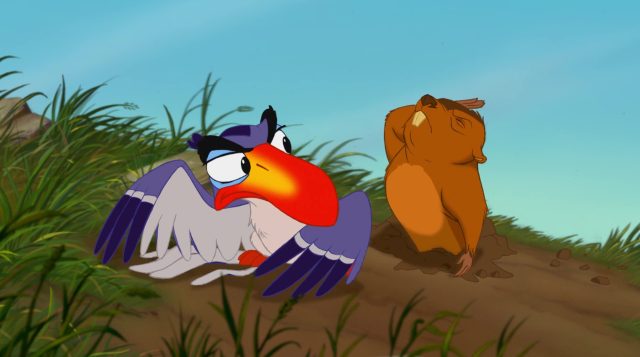 Le gaufre - Personnage - Le roi lion. 1 le gaufre gopher disney animation personnage character roi lion king