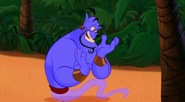 Aladdin - Photos et affiches. 11 genie personnage character disney animation aladdin