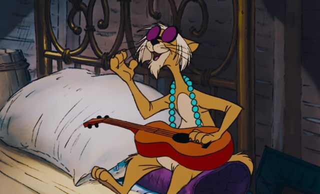 Hit Cat - Personnage - Les Aristochats. 1 hit cat chat jazz personnage character aristochats aristocats disney animation