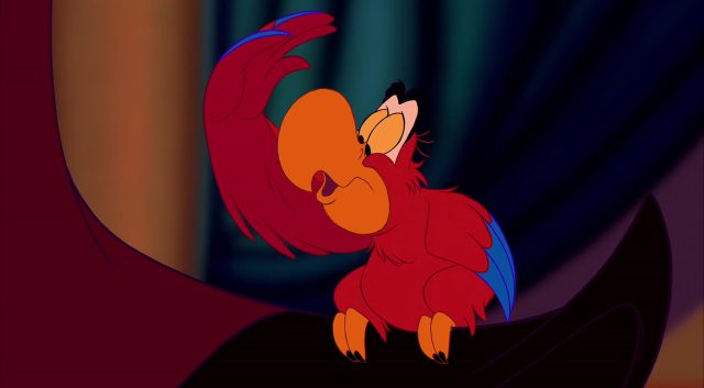 Aladdin - Photos et affiches. 28 iago personnage character aladdin disney animation