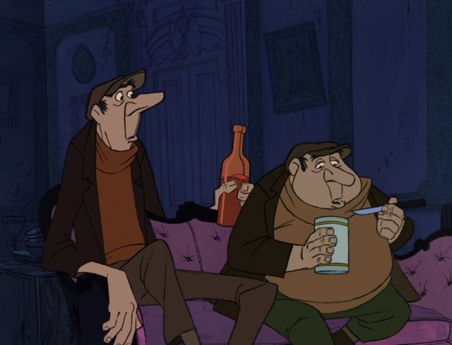 Jasper et Horace - Personnage - Les 101 dalmatiens. 4 jasper horace personnage character 101 dalmatiens dalmatians disney animation