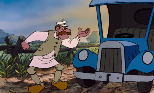 Le laitier - Personnage - Les Aristochats. 2 laitier milkman personnage character aristochats aristocats disney animation