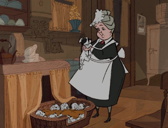 Nanny - Personnage - Les 101 dalmatiens. 7 nanny personnage character 101 dalmatiens dalmatians disney animation