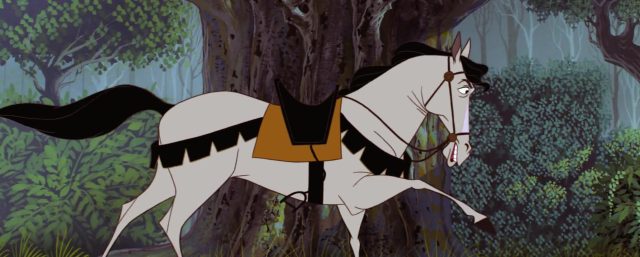 Samson - Personnage - La belle au bois dormant. 3 samson cheval horse personnage character la belle au bois dormant sleeping beauty disney animation