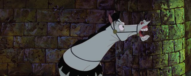 Samson - Personnage - La belle au bois dormant. 2 samson cheval horse personnage character la belle au bois dormant sleeping beauty disney animation