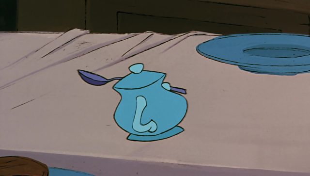 Le sucrier - Personnage - Merlin l'enchanteur. 3 sucrier sugar bowl disney animation merlin enchanteur sword stone personnage character