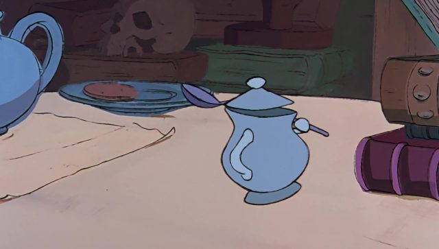 Le sucrier - Personnage - Merlin l'enchanteur. 1 sucrier sugar bowl disney animation merlin enchanteur sword stone personnage character