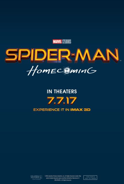 Spider-Man : Homecoming - Photos et affiches. 5 Affiche Poster Spider-Man Homecoming DIsney Marvel