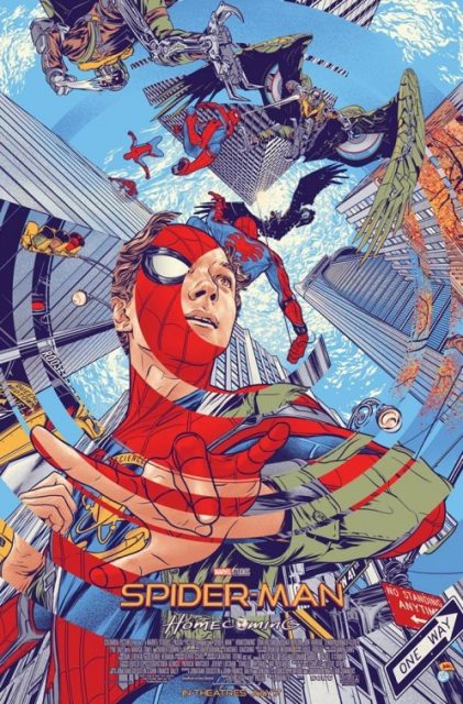 Spider-Man : Homecoming - Photos et affiches. 12 Affiche Poster Spider-Man Homecoming