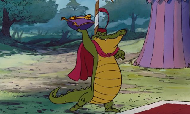 Crocodile - Personnage - Robin des Bois. 2 crocodile captain personnage character disney robin bois hood