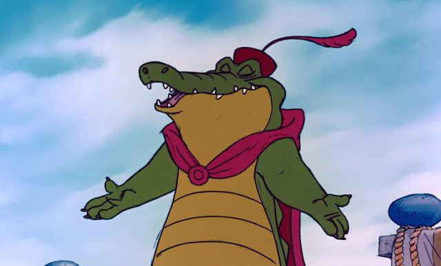 Crocodile - Personnage - Robin des Bois. 3 crocodile captain personnage character disney robin bois hood