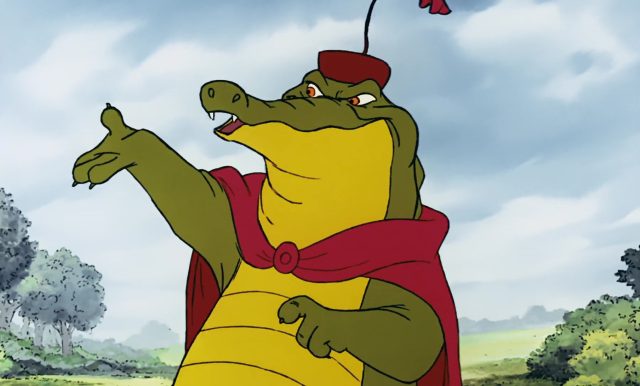 Crocodile - Personnage - Robin des Bois. 1 crocodile captain personnage character disney robin bois hood