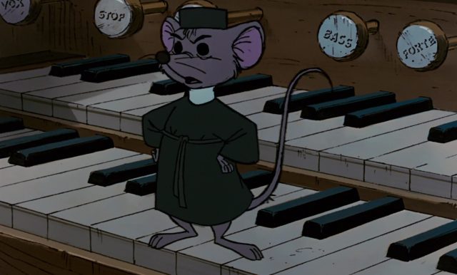 Croquenote - Personnage - Robin des Bois. 4 croquenote sexton mouse personnage character disney robin bois hood