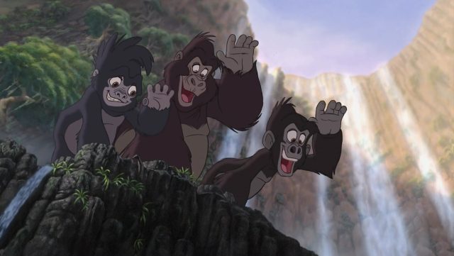 Flynt et Mungo - Personnage - Tarzan. 3 flynt mungo personnage character tarzan disney animation