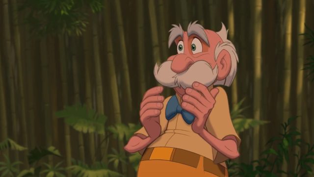 Professeur Archimedes Quincy Porter - Personnage - Tarzan. 6 professeur archimedes porter personnage character tarzan disney animation