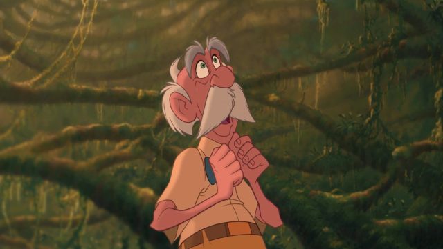 Professeur Archimedes Quincy Porter - Personnage - Tarzan. 2 professeur archimedes porter personnage character tarzan disney animation