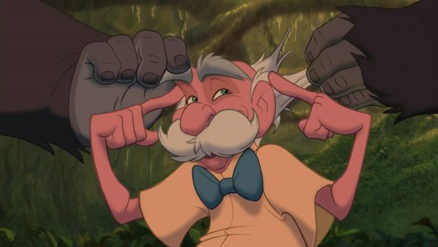 Professeur Archimedes Quincy Porter - Personnage - Tarzan. 4 professeur archimedes porter personnage character tarzan disney animation