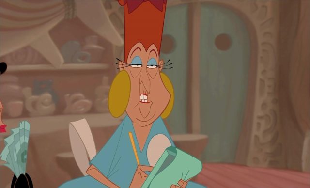 Mata la serveuse - Personnage - Kuzco, l'empereur mégalo. 2 mata la serveuse personnage dans Kuzco L'empereur Megalo Disneymata la serveuse personnage dans Kuzco L'empereur Megalo Disney