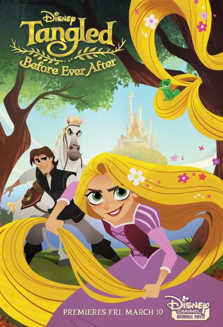 affiche poster raiponce moi rêve tangled before ever after disney channel