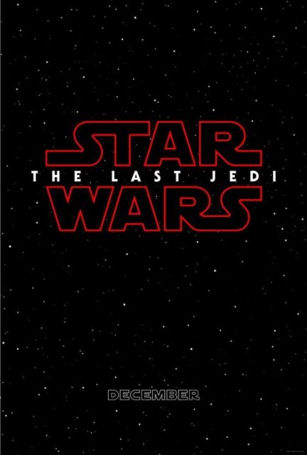 star wars 8 last jedi affiche poster disney lucasfilm