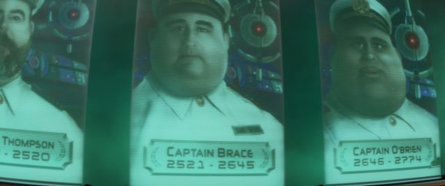 Capitaine Brace - Personnage - WALL-E. 1 capitaine captain brace personnage character wall-e disney pixar