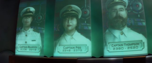 Capitaine Fee - Personnage - WALL-E. 1 capitaine captain fee personnage character wall-e disney pixar