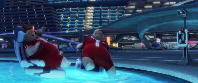 Robot maître nageur - Personnage - WALL-E. 3 robot maitre nageur lifeguard personnage character wall-e disney pixar