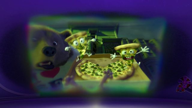 Les pizzas imaginaires - Personnage - Vice-Versa. 1 pizza personnage character vice versa inside out disney pixar