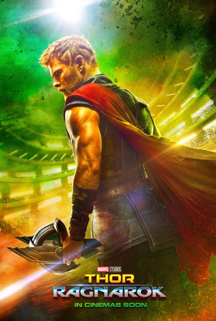 Thor : Ragnarok - Photos et affiches. 1 affiche poster thor ragnarok disney marvel