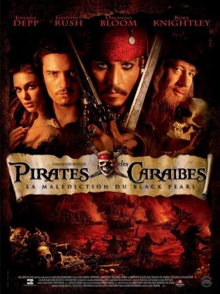 Pirates des Caraïbes : la malédiction du Black Pearl.