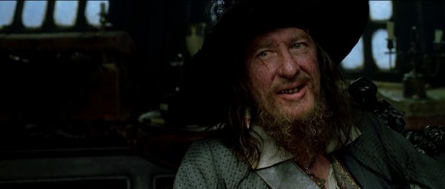 Hector Barbossa - Personnage - Pirates des Caraïbes : la malédiction du Black Pearl. 7 hector barbossa personnage pirate caraibes malediction black pearl disney character caribbean curse