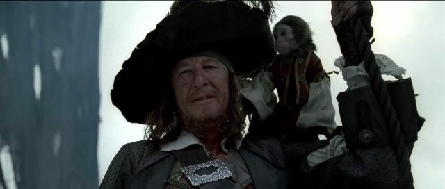 Hector Barbossa - Personnage - Pirates des Caraïbes : la malédiction du Black Pearl. 1 hector barbossa personnage pirate caraibes malediction black pearl disney character caribbean curse