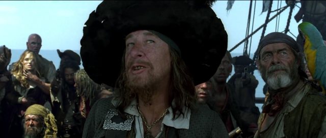 Hector Barbossa - Personnage - Pirates des Caraïbes : la malédiction du Black Pearl. 5 hector barbossa personnage pirate caraibes malediction black pearl disney character caribbean curse