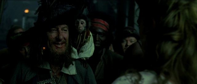 Hector Barbossa - Personnage - Pirates des Caraïbes : la malédiction du Black Pearl. 4 hector barbossa personnage pirate caraibes malediction black pearl disney character caribbean curse