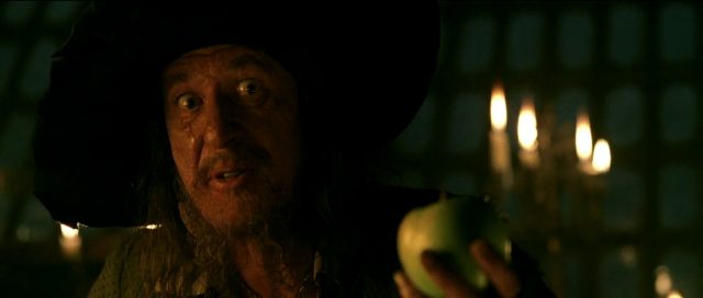 Hector Barbossa - Personnage - Pirates des Caraïbes : la malédiction du Black Pearl. 3 hector barbossa personnage pirate caraibes malediction black pearl disney character caribbean curse