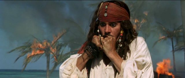 Jack Sparrow - Personnage - Pirates des Caraïbes : la malédiction du Black Pearl. 3 jack sparrow personnage pirate caraibes malediction black pearl disney character caribbean curse