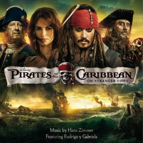 La bande originale de Pirates des Caraïbes : La fontaine de jouvence. 1 fontaine jouvence stranger side pirate caraibes caribbean disney bande originale soundtrack