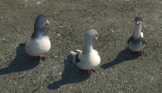 Les pigeons Tom, Blake et Billy - Personnage - Volt, star malgré lui. 1 Disney personnages volt star malgré lui pigeons tom blake billy