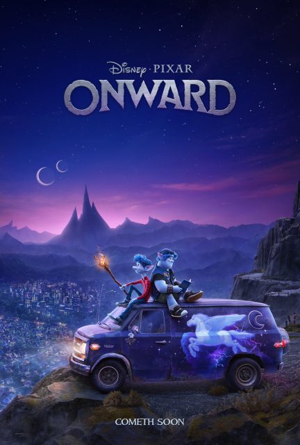 En avant - Photos et affiches. 8 Affiche Poster de En avant Onward Pixar 2020
