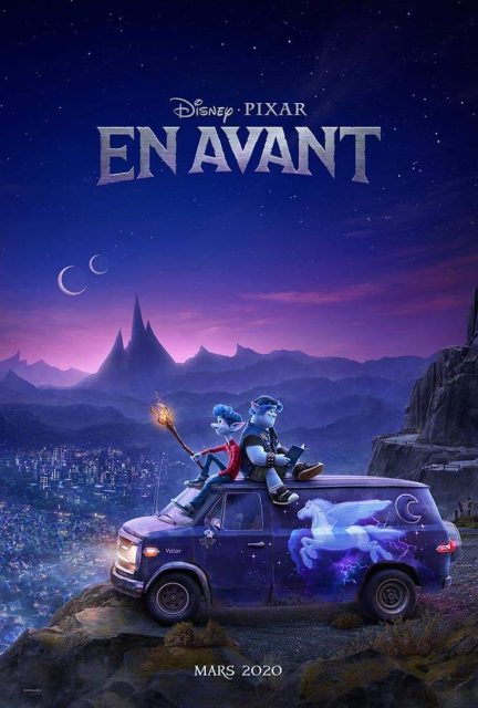 En avant - Photos et affiches. 7 Affiche Poster de En avant Onward Pixar 2020