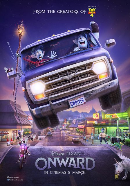 En avant - Photos et affiches. 11 Affiche Poster de En avant Onward Pixar 2020